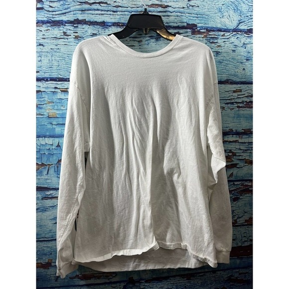 VANS The Blendline Oversized Long Sleeve in White - Picture 5 of 6